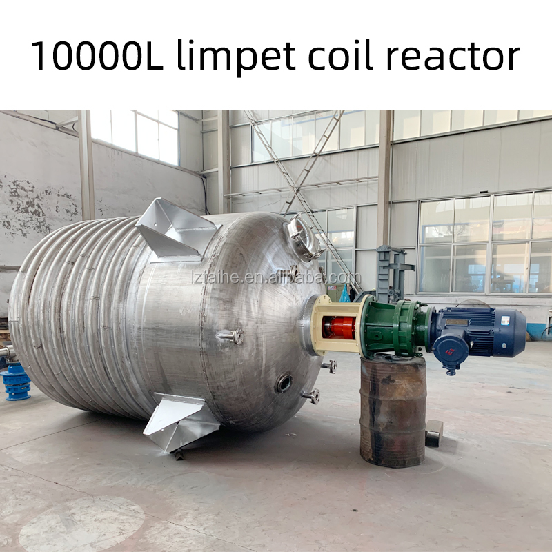 10000L Limpet Coil Reactor Tanks Vessel Stainless Steel Reactor for High- Performance