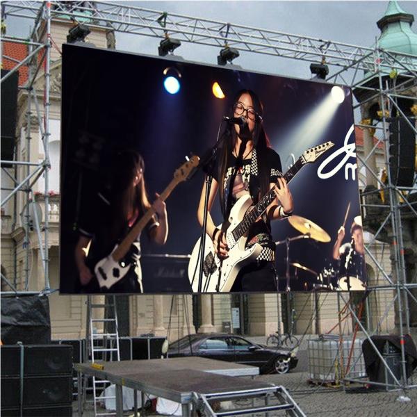 P2.9 P3.91 P4.81 Waterproof Outdoor Led Video Wall Flexible Rental Advertising