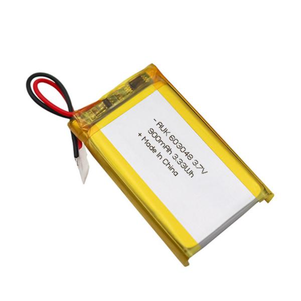 603048 3.7V 900mAh 3.33Wh AUK Lipo Battery For Car Air Purifier Makeup Mirror