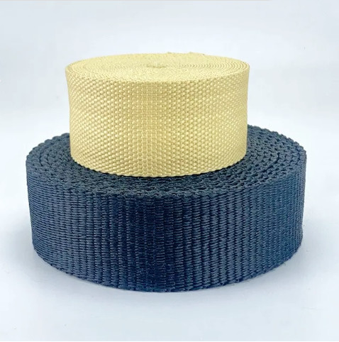 Abrasion Resistant Aramid Cord Belt Anti Static Woven Kevlar Fabric Strips