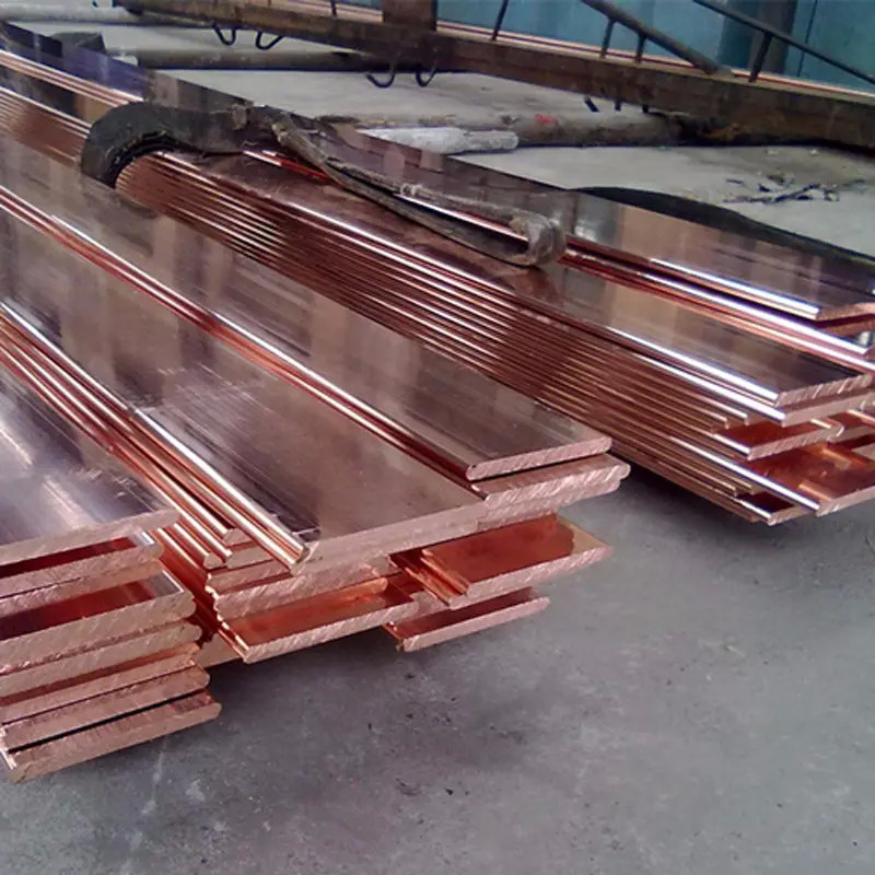 Sgs Rohs Copper Row Decoiling Flat Copper Busbar