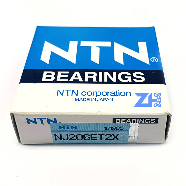 NJ206ET2X Cylindrical Roller Bearing 30*62* 16 mm Long Life High Speed Low Noise
