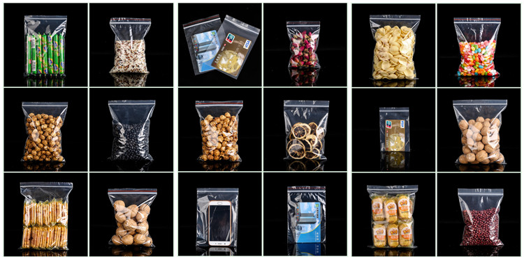 Various Size Inventory Compostable Plastic Zipper Bag