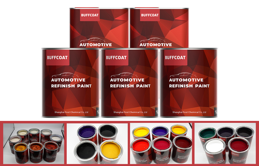 Suction Feed 1.3-1.5mm Car Silver Metallic Paint 1K Auto Paint Car Refinish