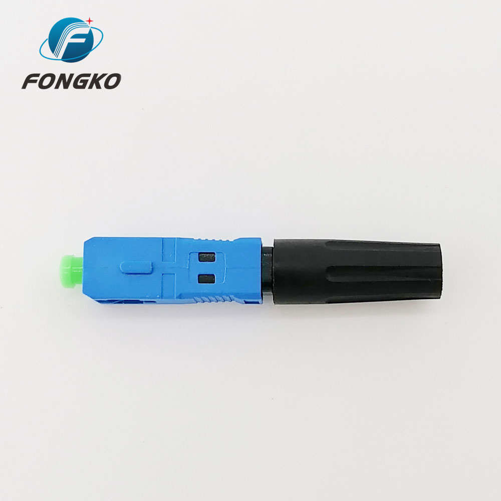 UPC Optical Fast Connector SC Fiber Termination FKSU027 for FTTH Drop Cable