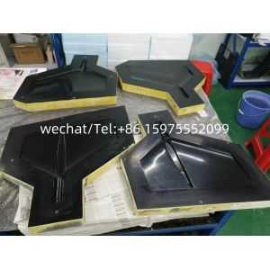  ZK950 Medium density high temperature epoxy tooling board for lay-up tools for prepregs, heat resistance up to 200°C Manufactures