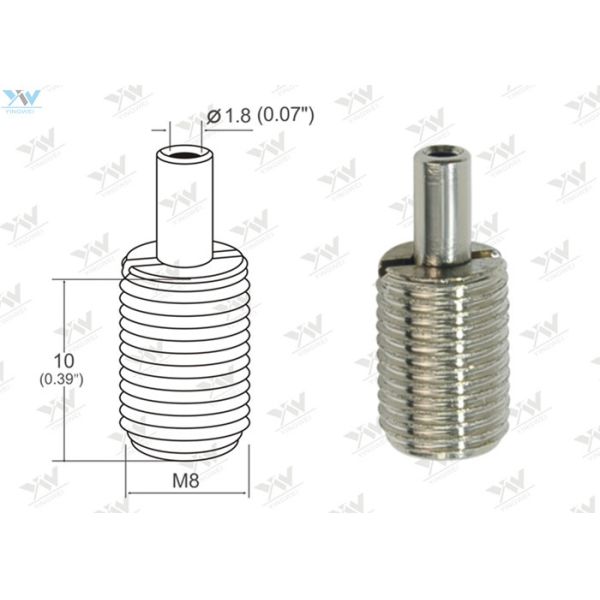 Quality Micro Size Aircraft Cable Hanging Kit Full Threaded With Cable Bottom Exit for sale