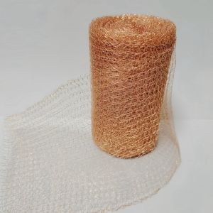 Pure Copper Knitted Wire Mesh Snail Fence 6cm 10cm 13cm 15cm Width