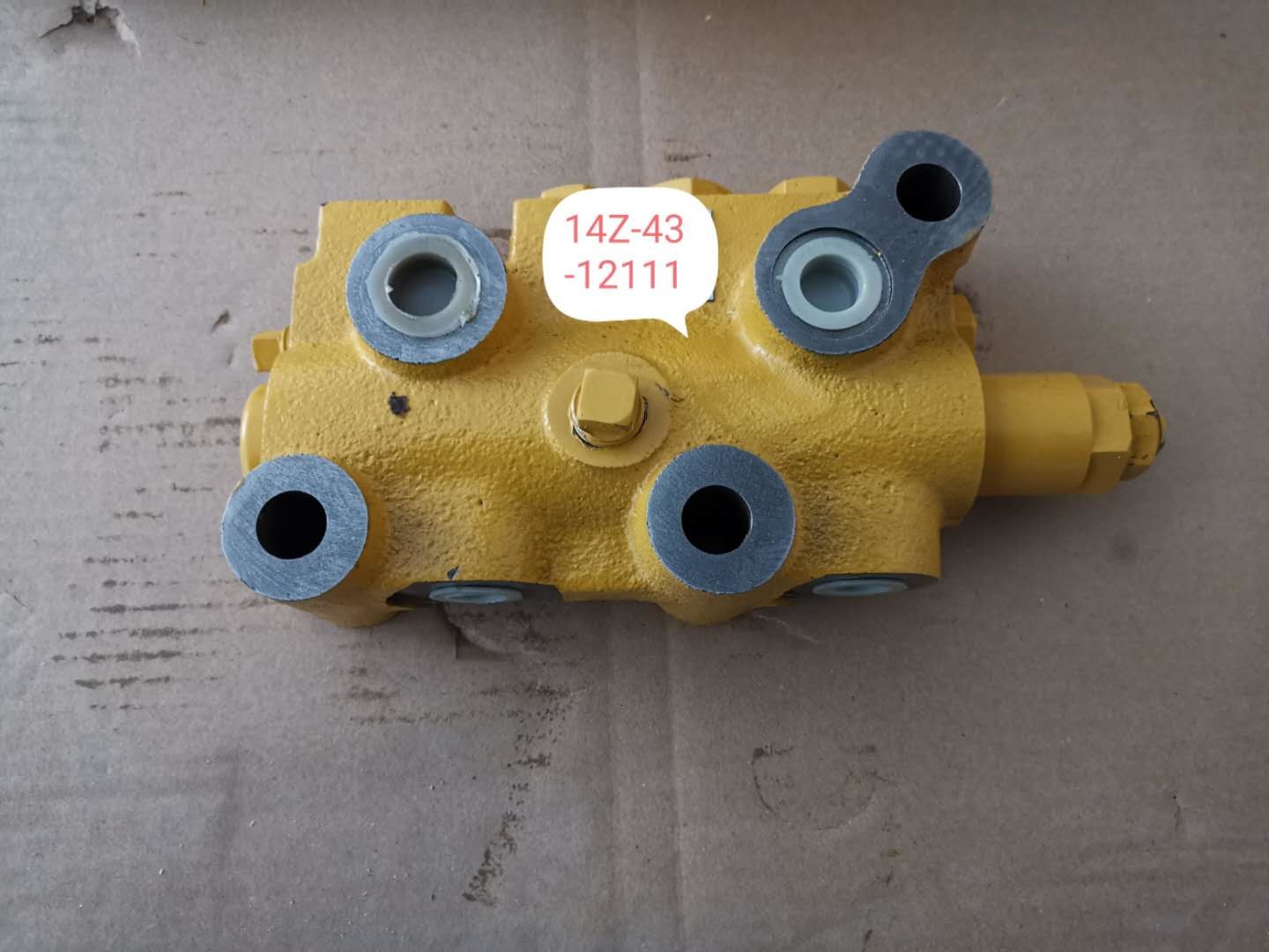 OEM quality komatsu D65 D85 D375 bulldozer steering line PPC valve 195-61-48101 body 14Z-43-12111