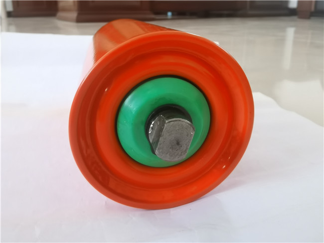 HDPE Steel DT II Belt Conveyor Rollers Customized Conveyor Drum Roller