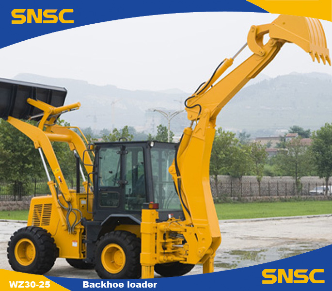 Long Lifetime SNSC 2024 Wheel Loader 0.48cbm with Xiandai Hydraulic Cylinder and YUCHAI Engine