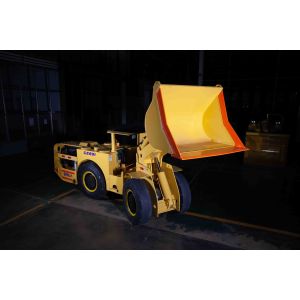 Yellow color LHD Mining Machine Customized Underground Front End Loader 1 cube