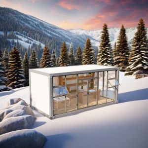 Rainproof Folding Container House Customization Fold Out Shipping Container