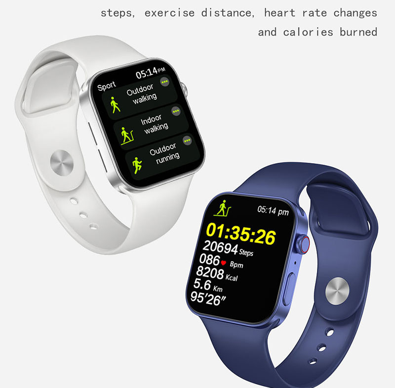 230MAH Fitbit Screen Touch Watch 4G Smart Watch Under 500 With Message Notification