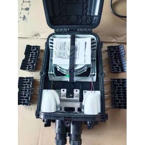 Pre-connectorized Optical Fiber Cable Distribution Box GFS-8QX IP68 378*255*116mm 8 pre-connected adapters Manufactures
