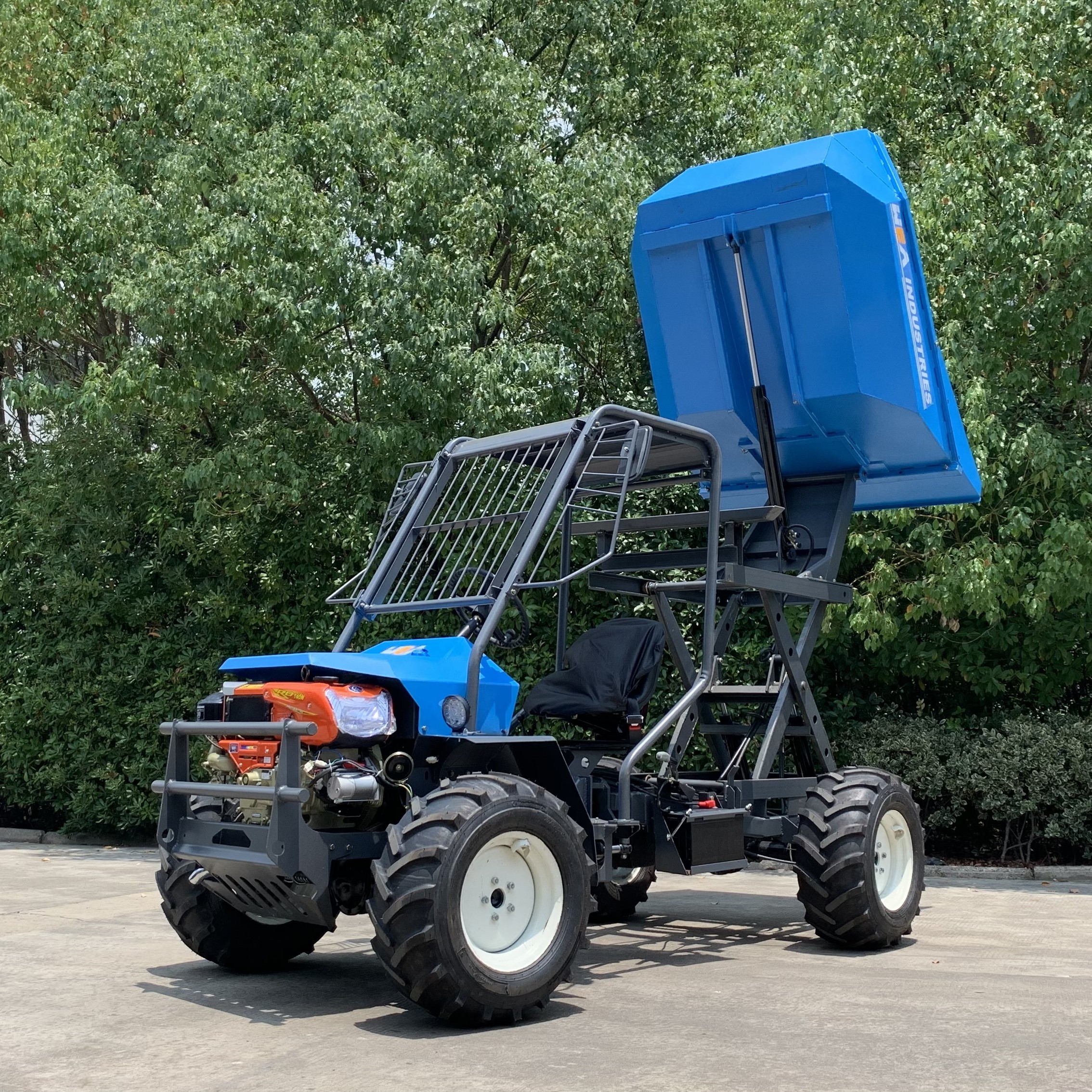 1000kg Four Wheeled Tractor Changchai Engine 35hp Farm Tractor