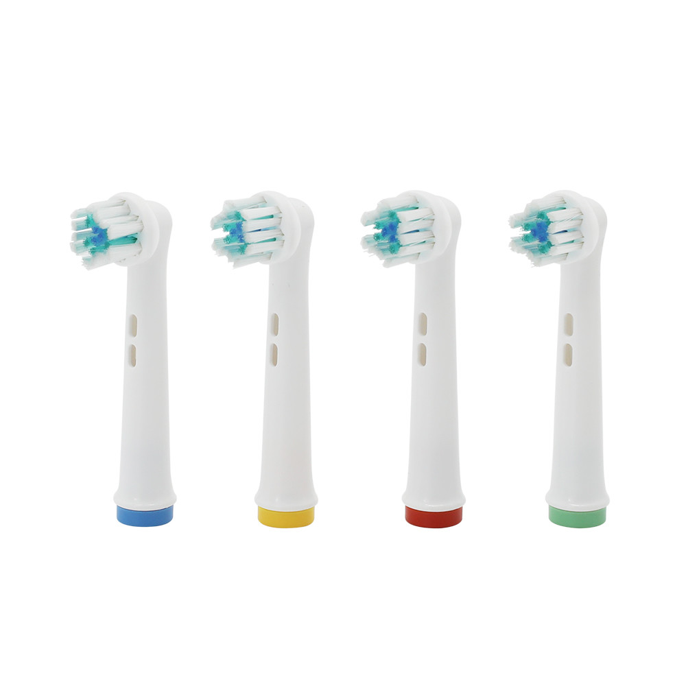 Antibacterial Replacement Brush Heads , Nylon Electric Toothbrush Heads Recyclable