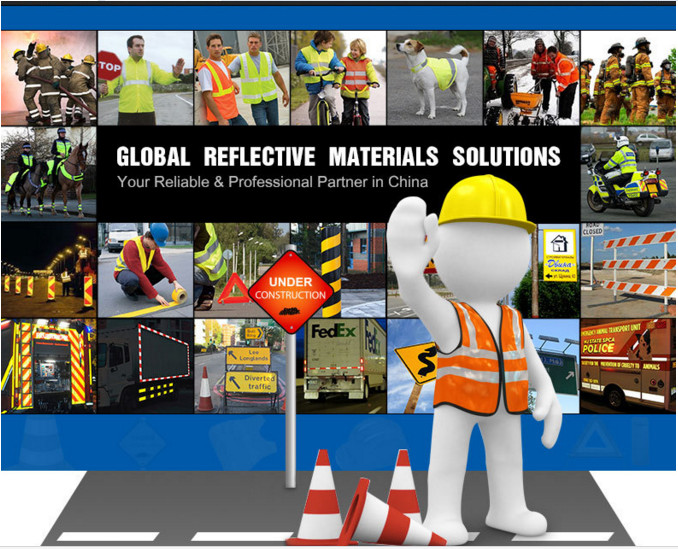 High visibility reflective stripe Glow In The Dark Ribbon / Reflective Piping / Reflective Yarn