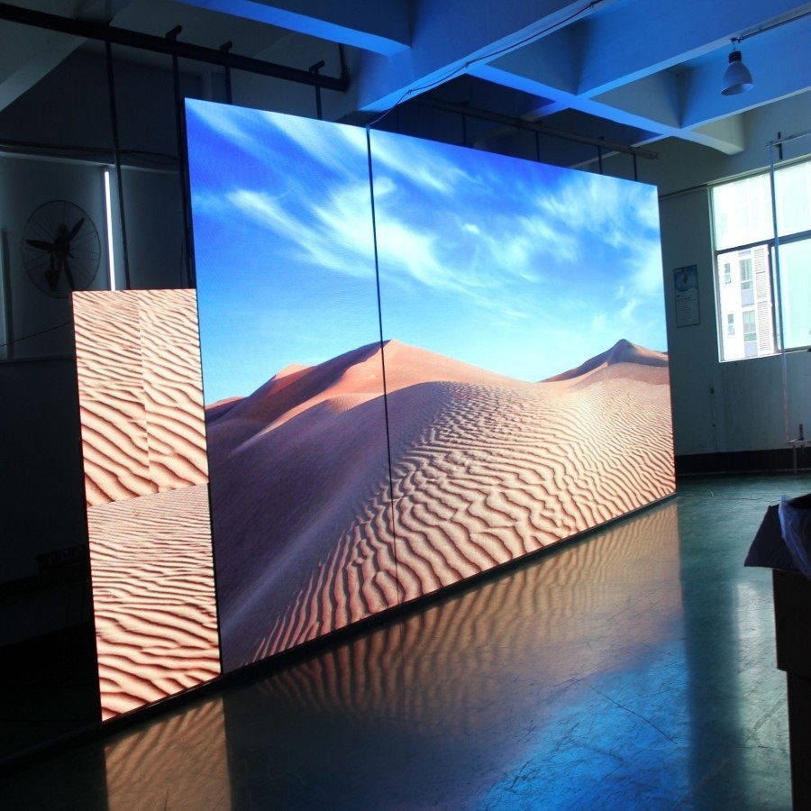 FCC Certificate Fixed LED Display Screen Rental P3.91 P4 P4.81
