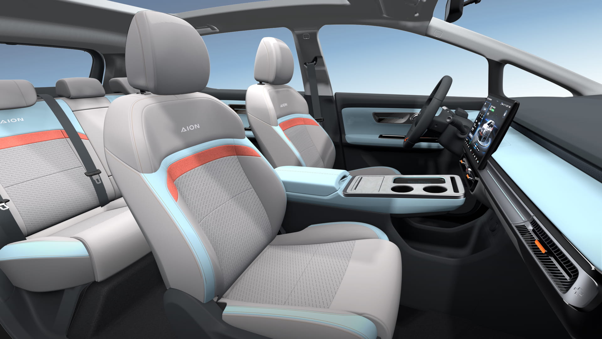 AION Y Plus High Speed ECO Friendly Electric Cars Long Mileage 510km / 610km