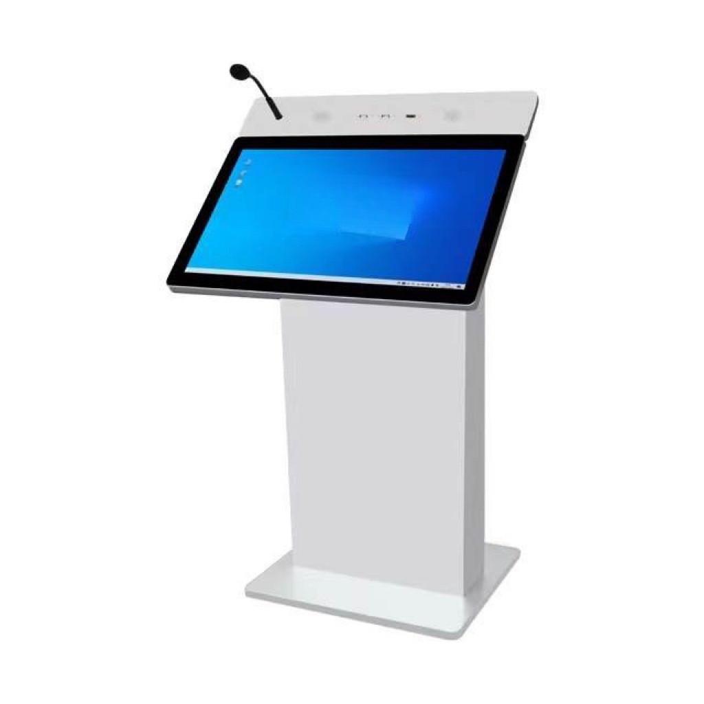  OEM ODM Smart Pulpit Podium , Conference Hall Multi Media Lectern Manufactures