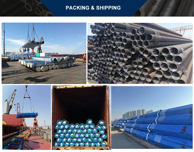 Hot Rolled Carbon Steel Seamless Galvanized Tube 4 Inch 6 Inch ASTM A53 BS 1387 MS Pipe with Customization