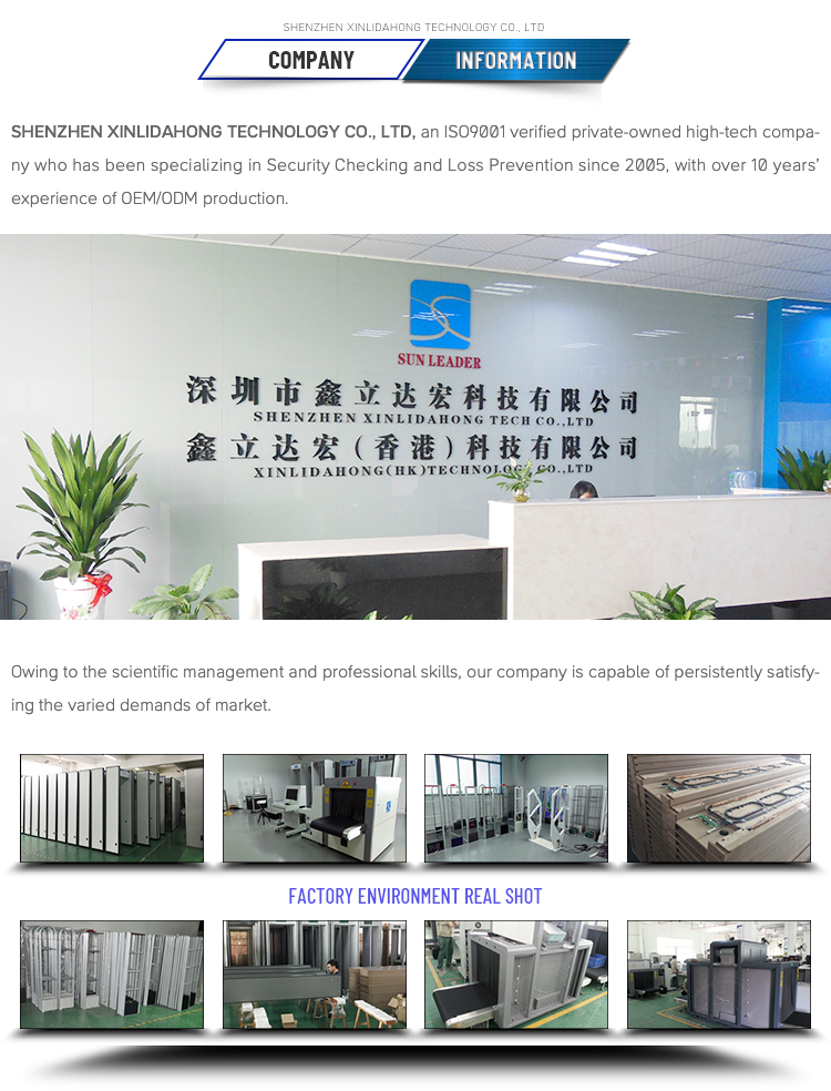 New Designed multi Zone Portable Single panel security Walk through Metal Detector Gate