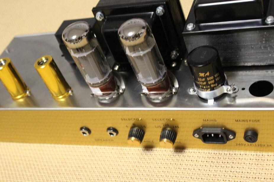 Custom Grand JTM45 Hand Wired All Tube Guitar Amplifier Head with Ruby Tubes KT66*2, 12Ax7*3, 5ar4*1 50W