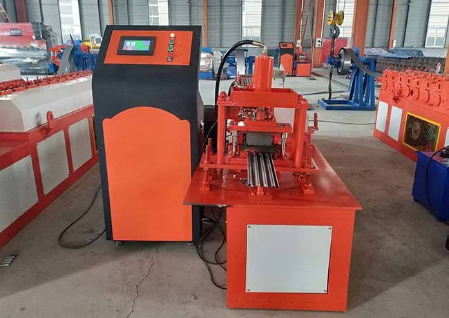Galvanized Sheet Rolling Shutter Slats Roll Forming Machine Voltage 380V 50HZ 3 Phase
