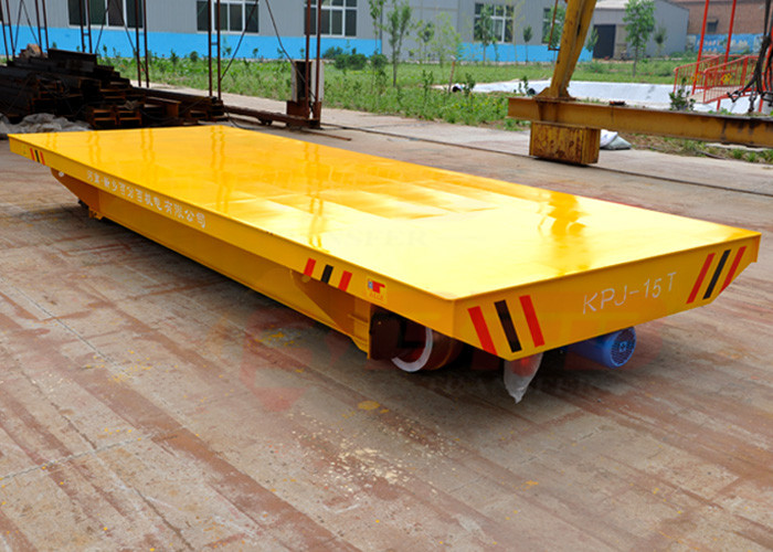 Mobile On Rail Transfer Cart , Material Transfer Trolley KPJ - 20T Model