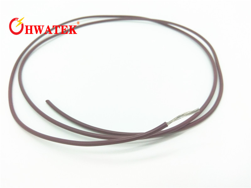 8 AWG XLPE OD 6.8 Mm High Voltage Tinned Copper Single Cable 125℃ 3000V