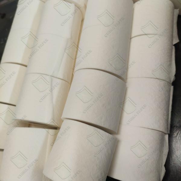 Household Strong Pull Strength Toilet Tissue Paper Virgin Pulp Bathroom