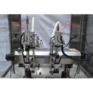  Automatic Round Bottle Servo Detergent Filling Machine Moving Silver Grey Manufactures