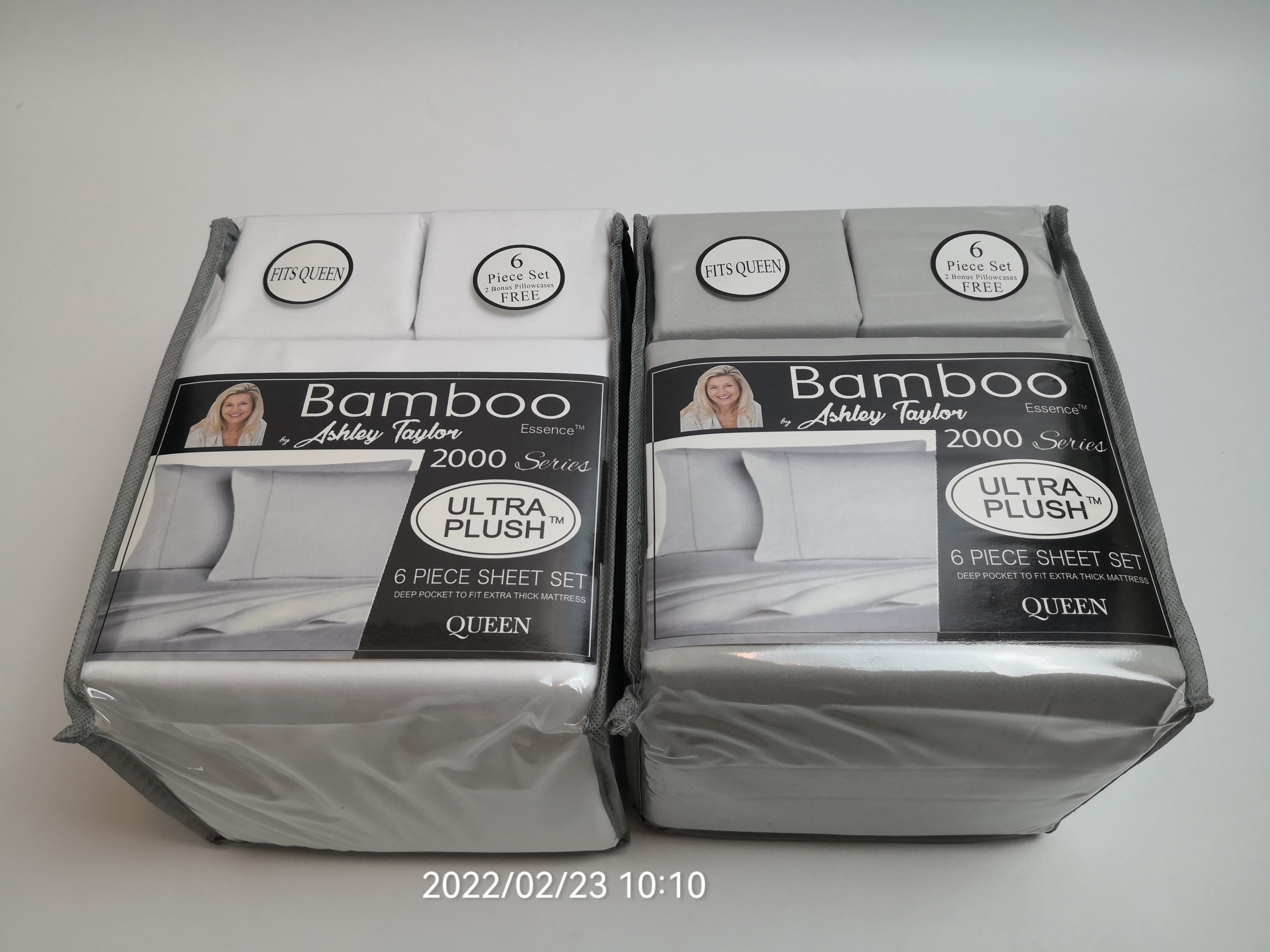Hypoallergenic 6pcs Bamboo Bedding Set for Bedroom in European and American Style