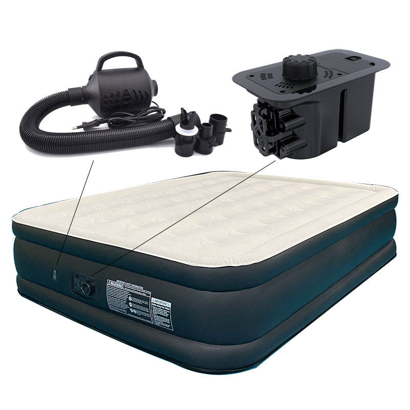 factory wholesale price CE approved air pump hot selling electric Inflatable camping Air Mattresses