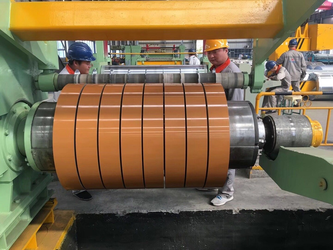z100 RAL9010 Painted Steel Strips used for Garage Rolling Shutter Doors And Gutters Applications