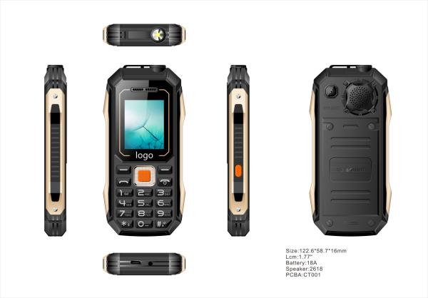 Very Good Price kt200 Phone Rugged Style 1.77inch Cell Mobile Phone Factory Oem