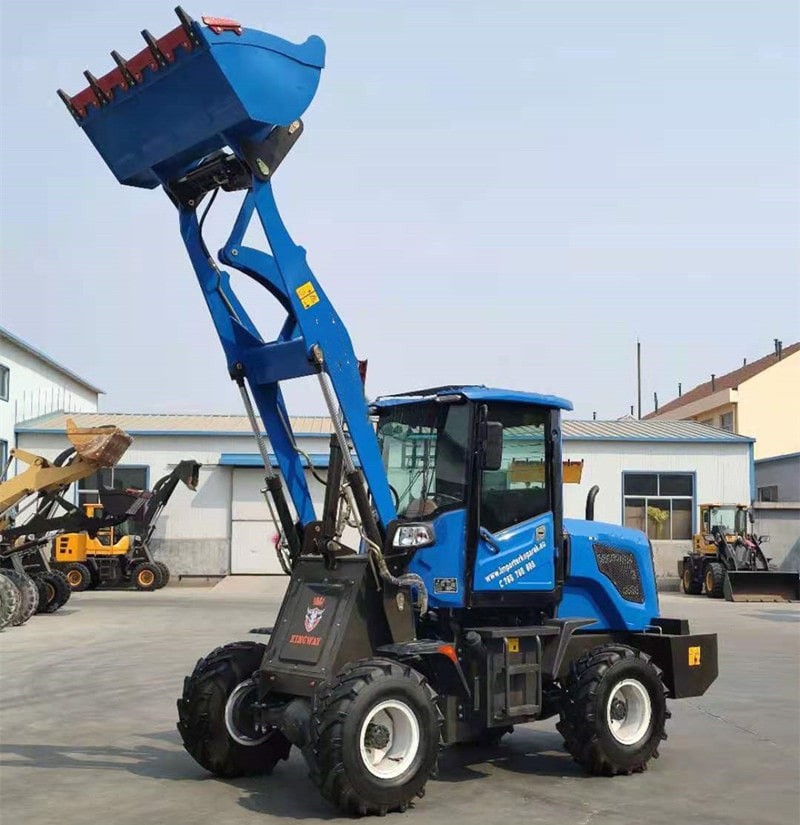 1ton Front End Loader For Sale ET918 Mini Loader With Quick Coupler CE Certificate