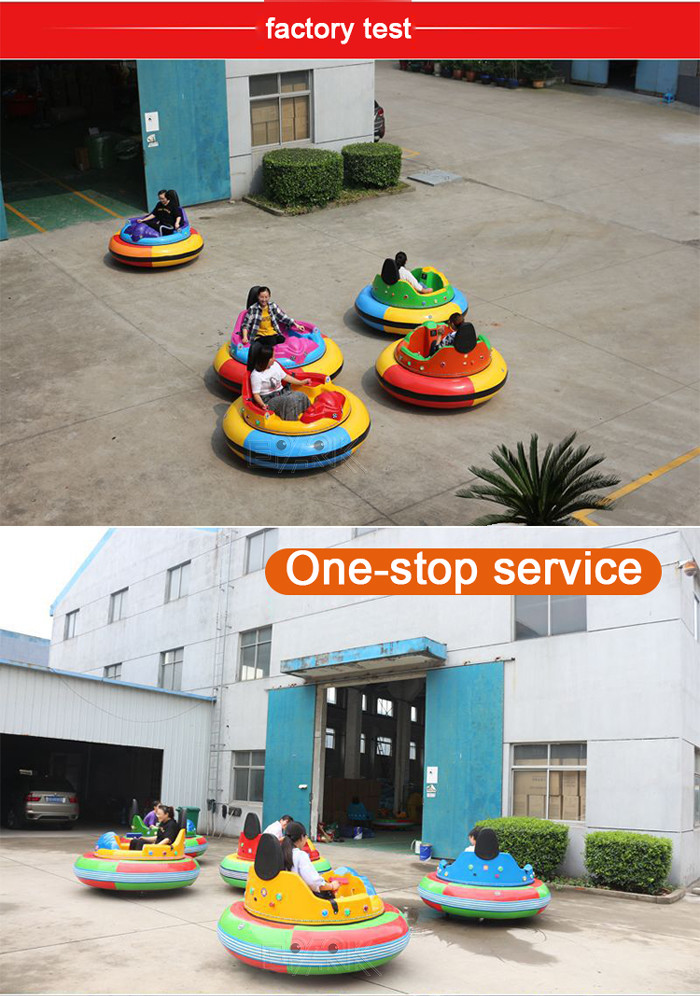 Inflatable Bumper Cars With Gun Children'S Electric Amusement Park Bumper Car