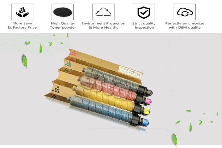 Compatible Ricoh Color Toner Aficio MPC2800 / MPC3001 / MPC3300 / MPC3501