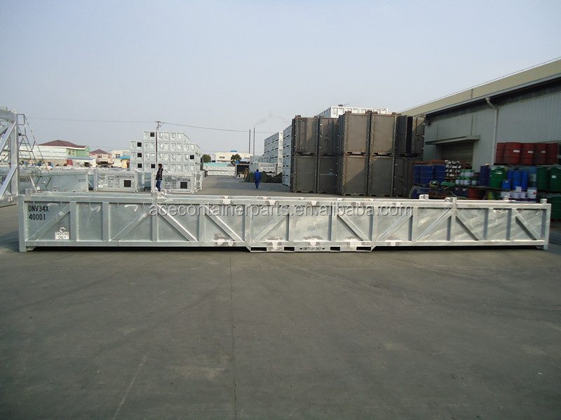 Maximum Payload 12000KGS 39ft to 76ft Galvanized LR Certified DNV 2.7-1 Standard Open Top DNV Offshore Cargo Basket