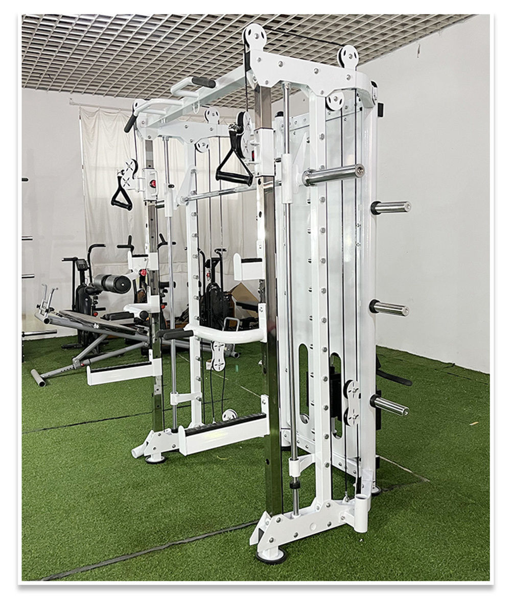 Multifunctional All-in-One Trainer Smith Machine Squat Rack