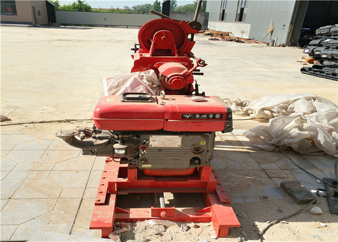 GK -180 Portable Hydraulic Water Well Drilling Rig With Automatic Feeding Device