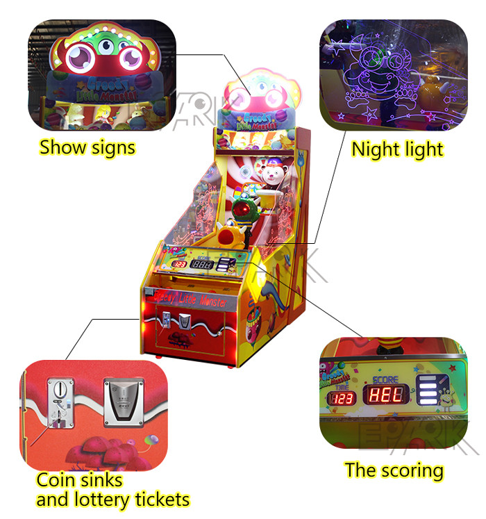 Kids Intelligent Controlled Redemption Game Machine Coin Operated