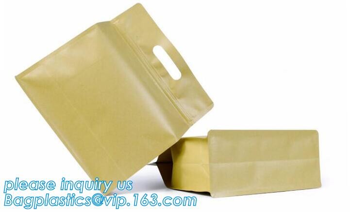 Biodegradable Foil Square Bottom Gusseted Bag, Flat Bottom Gusset Coffee Bag with Degassing Valve,gusset packaging bag f