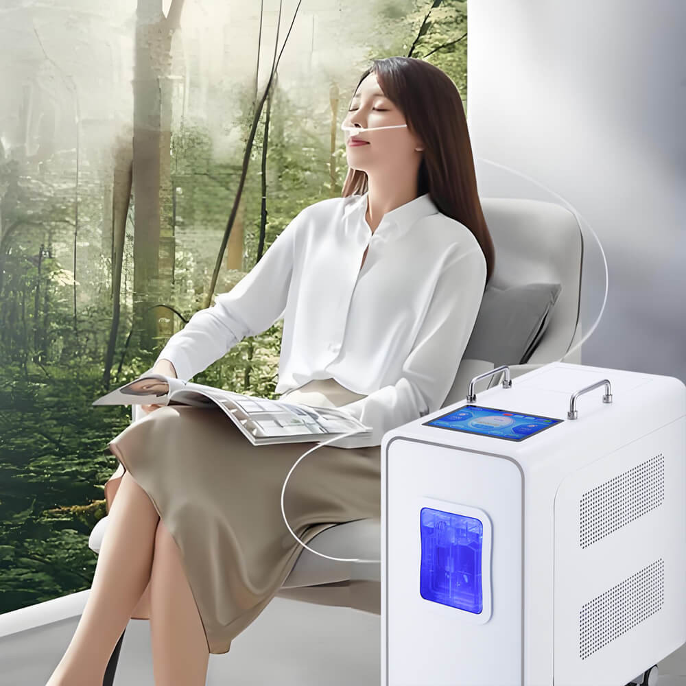 Doctor Hydrogen Inhalation Therapy Machine 3000ml Relieve Joint Pain Efficient Separation Membrane Technology WEIZI