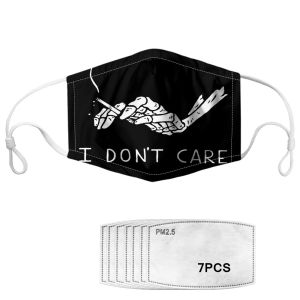 Adjustable Elastic Earloop Printed Reusable Face Mask