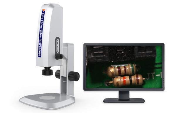 Quality LED Surface illumination Auto Focus Video Microscope iVM-500 with VGA Integrated Camera for sale