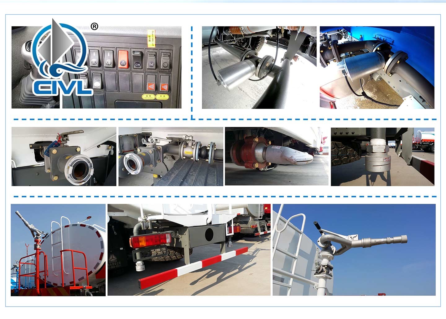 6x4 16,000l Potable Water Truck Lhd -Zz1257n4347 New Water Tank Truck Transport Water howo Sprinkler truck