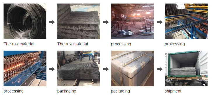 Pvc Coated Welded Wire Mesh Panels 1/4" X 1/4" For Runway Enclosures / Egg Baskets
